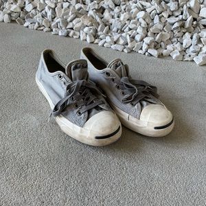 Silver converse! Unique find